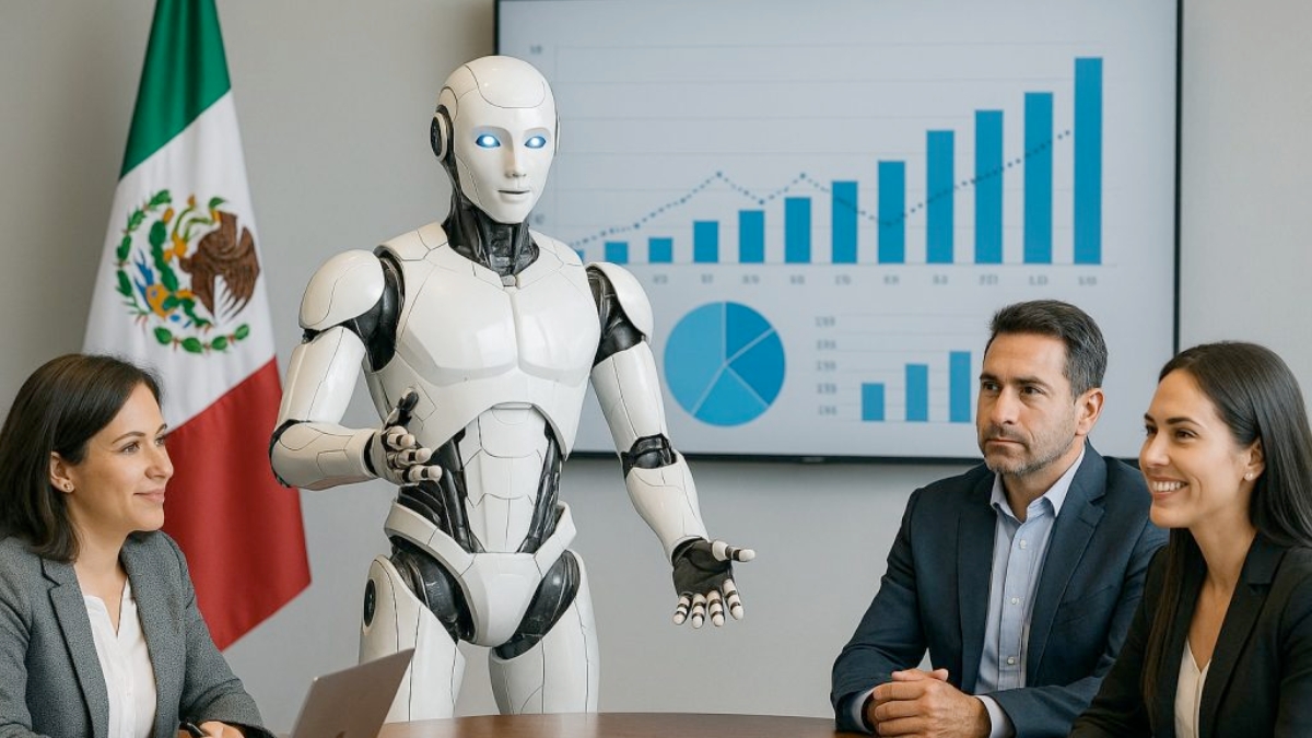 Imagen editorial sobre El auge de AI copilots redefine productividad en oficinas mexicanas